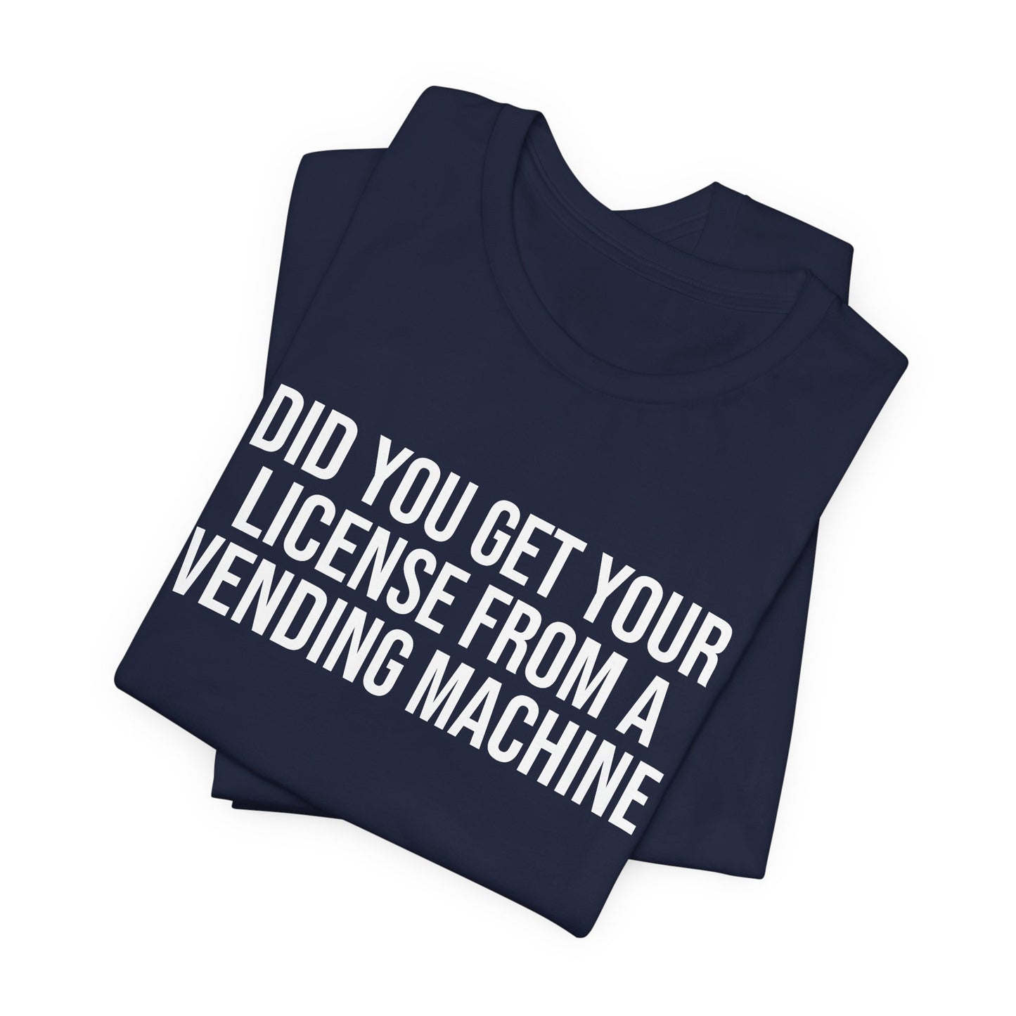 "License vending machine" ChirpTee