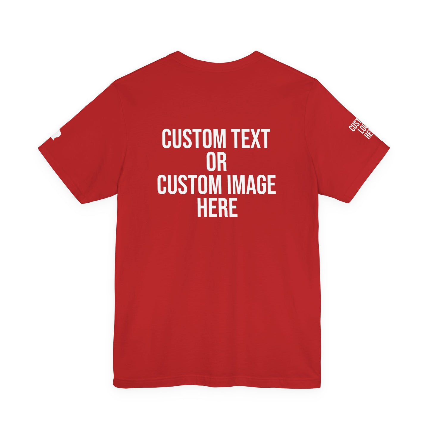 "Custom FRONT, BACK, SLEEVE" Chirptee