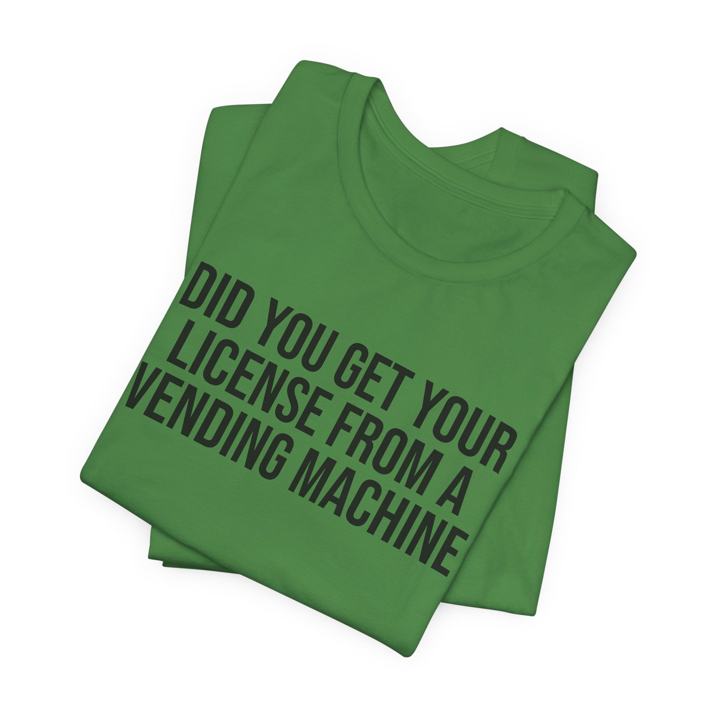 "License vending machine" ChirpTee