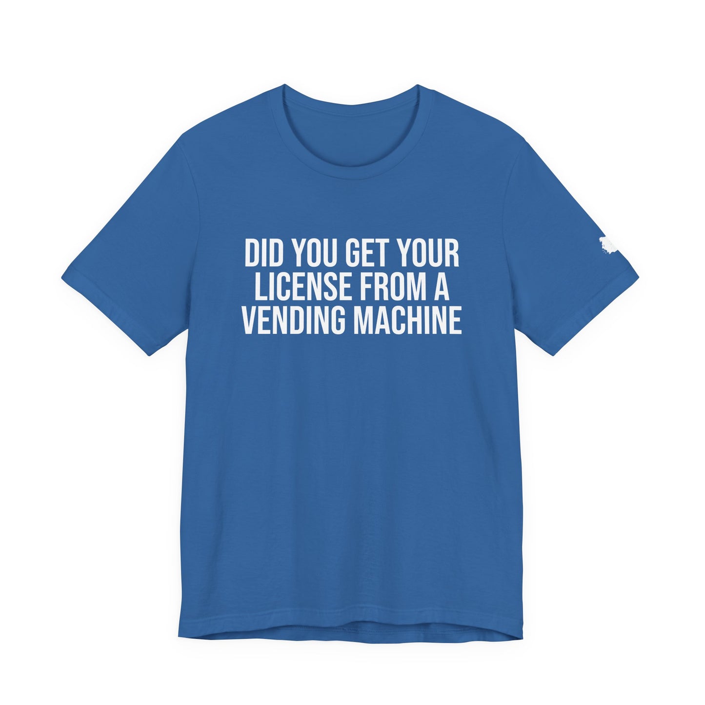 "License vending machine" ChirpTee