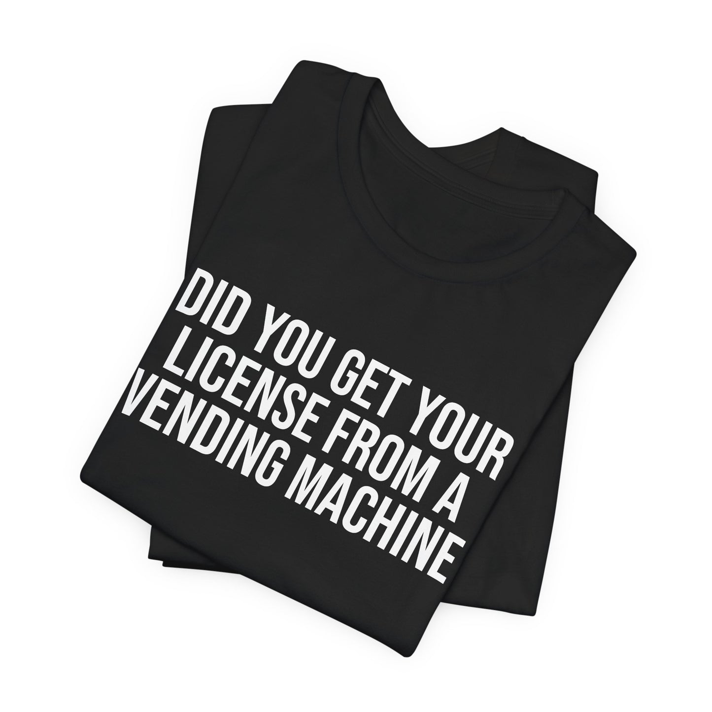 "License vending machine" ChirpTee